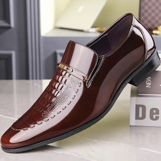 ZENBRAND | Chaussures d'affaires de luxe pour hommes, bout étroit.